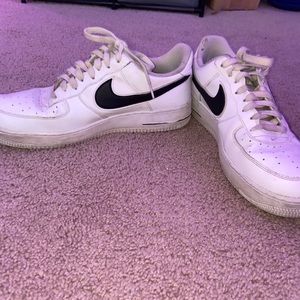 White and Black Air Force 1’s